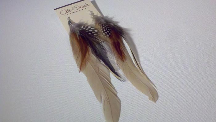 kesha feathers earrings. Feather Earrings 2 $32 www.
