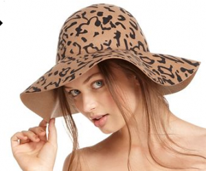 Floppy Leopard Hat