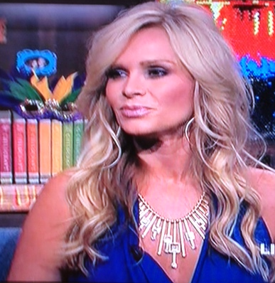 Tamra Barney S Blue Wwhl Dress Shoes Big Blonde Hair