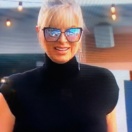 Kyle Richards Gold Sunglasses Big Blonde Hair