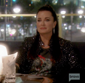 Kyle Richards Sequin Jacket In Berlin Big Blonde Hair