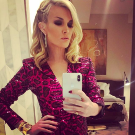 Tinsley Mortimer S Sequin Pink Leopard Dress Big Blonde Hair