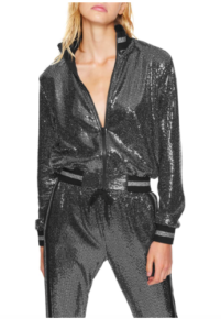 Jackie Goldschneider S Silver Sequin Jacket Big Blonde Hair