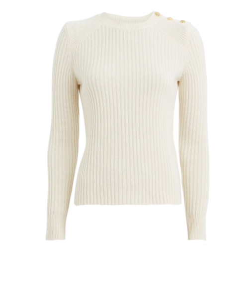 Tinsley Mortimer S Ivory Sweater Big Blonde Hair