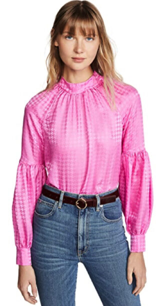 Tinsley Mortimer S Pink Confessional Blouse Big Blonde Hair