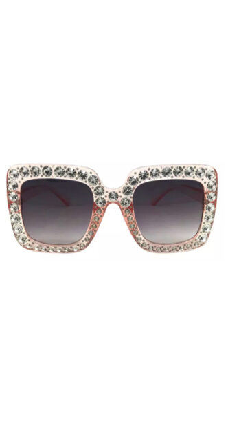 Cameran Eubanks Crystal Studded Sunglasses Big Blonde Hair