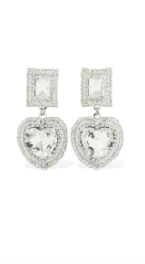 Kameron Westcott S Crystal Heart Confessional Earrings Big Blonde Hair