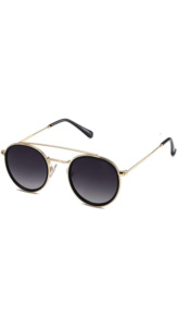 Madison Lecroys Round Aviator Sunglasses Big Blonde Hair