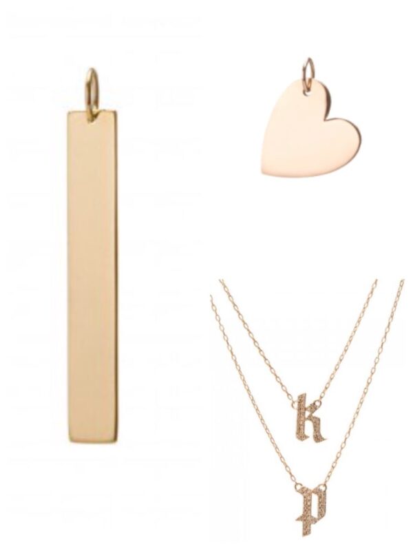 Savannah Guthrie's Layering Gold Heart and Bar Necklaces Big Blonde Hair