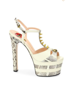 Dorit Kemsley's Printed Platform Sandals | Big Blonde Hair