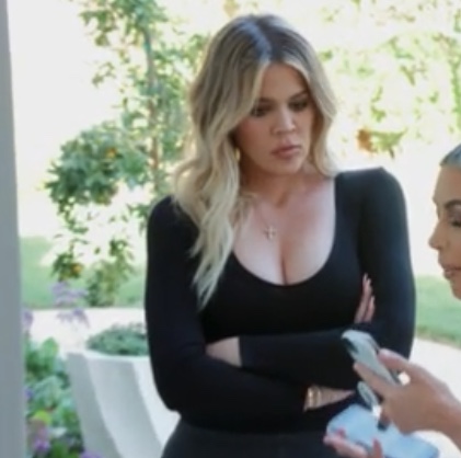 WornOnTV: Khloe's black bodysuit on The Kardashians, Khloe Kardashian