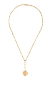 Kelly Ripa's Gold Disk Chain Necklace | Big Blonde Hair