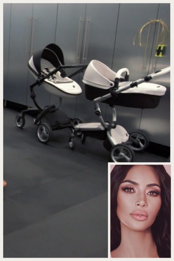 Kim kardashian pram sale