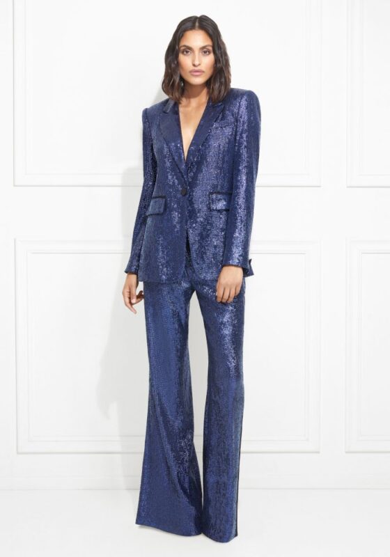 Lisa Rinna's Sequin Suit | Big Blonde Hair