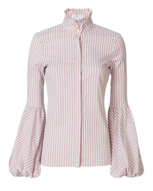 Kameron Westcott's Pink Striped Blouse | Big Blonde Hair