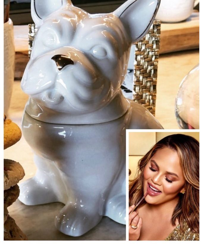 French bulldog cookie clearance jar