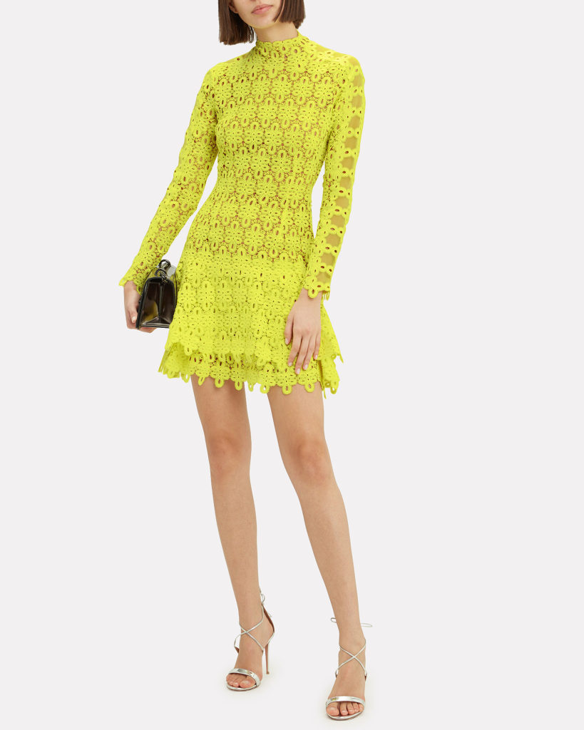 Neon Yellow Lace