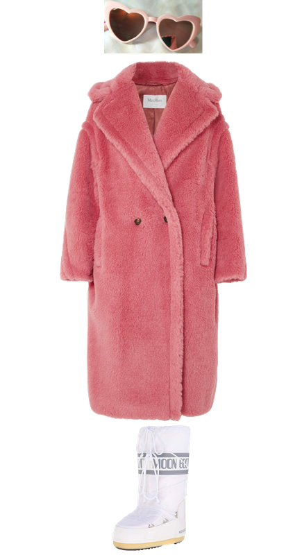 Kathryn Dennis’ Pink Teddy Coat