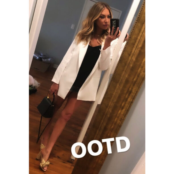 Stassi Schroeder’s Gold Knot Sandals | Big Blonde Hair