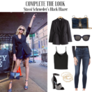 Stassi Schroeder's Satin Lace Trim Shorts | Big Blonde Hair