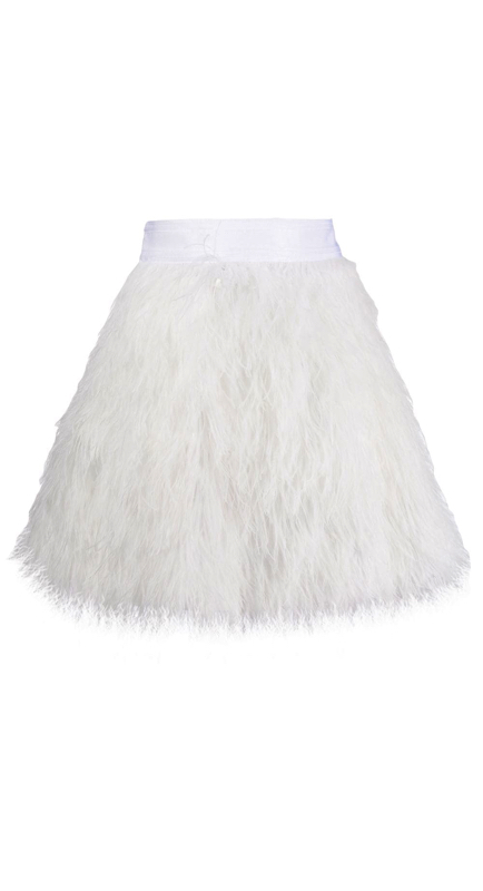Kameron Westcott’s White Feather Skirt | Big Blonde Hair