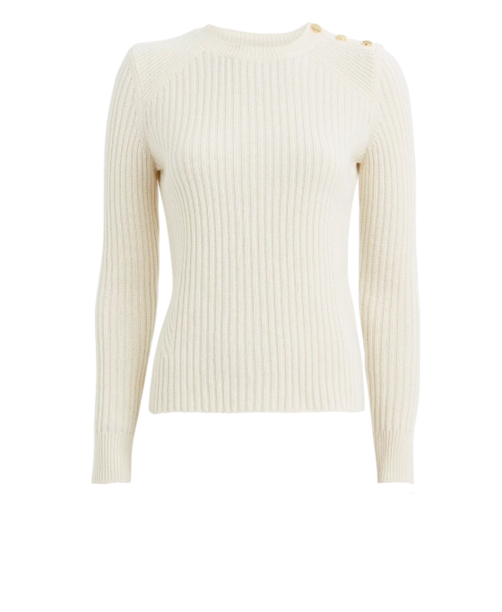 Tinsley Mortimer's Ivory Sweater | Big Blonde Hair