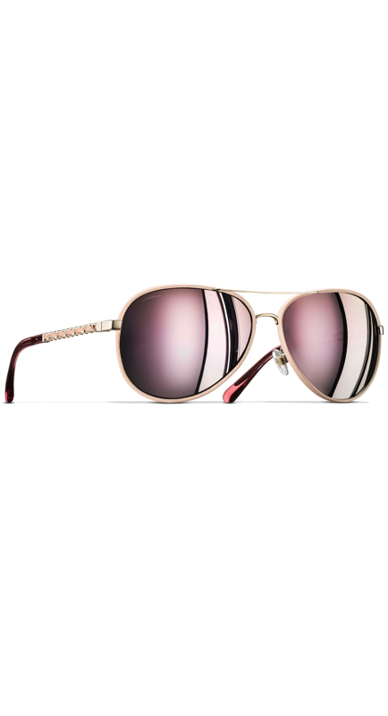 Dash Aviator Sunglasses | Silver & Pink Mirror Polarized Lenses | DIFF  Eyewear