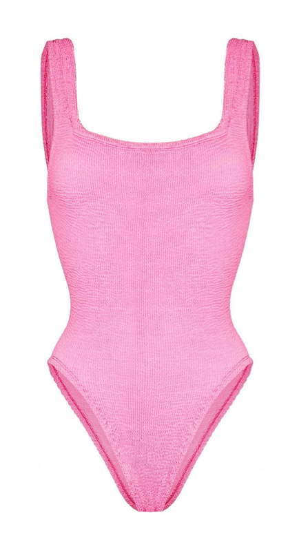 Kyle Richards’ Pink Swimsuit | Big Blonde Hair