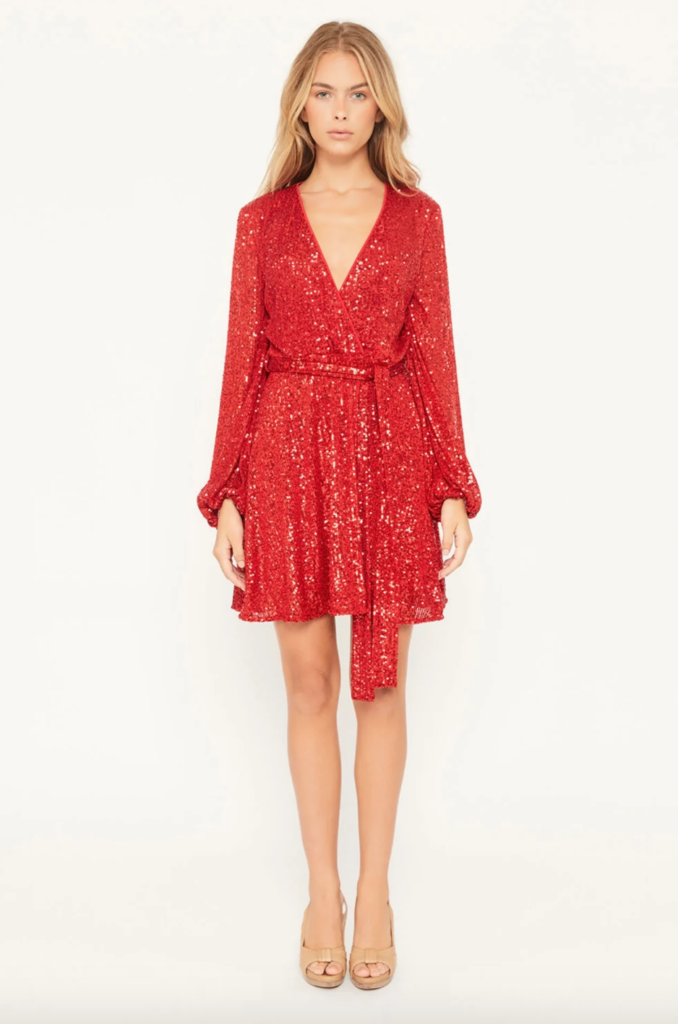 Melissa Gorga's Red Sequin Dress