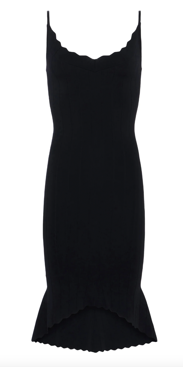 Heather Dubrow's Black Midi Cami Dress