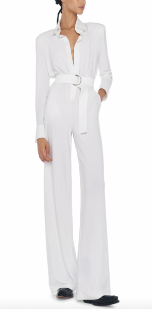 Melissa Gorga's White Jumpsuit