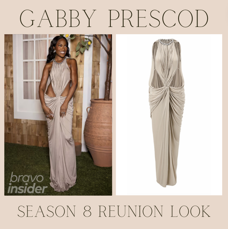 Gabby Prescod's Season 8 Reunion Look