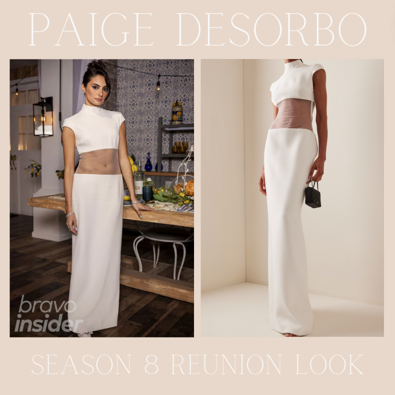 Paige DeSorbo's Season 8 Reunion Dress 